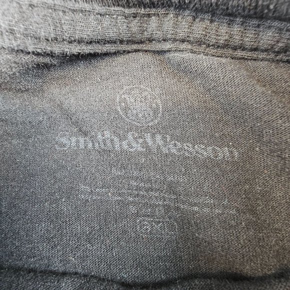 Smith & Wesson Shirt Men's 3XL Black Respect Revolver Graphic Print Short Sleeve - Picture 6 of 6